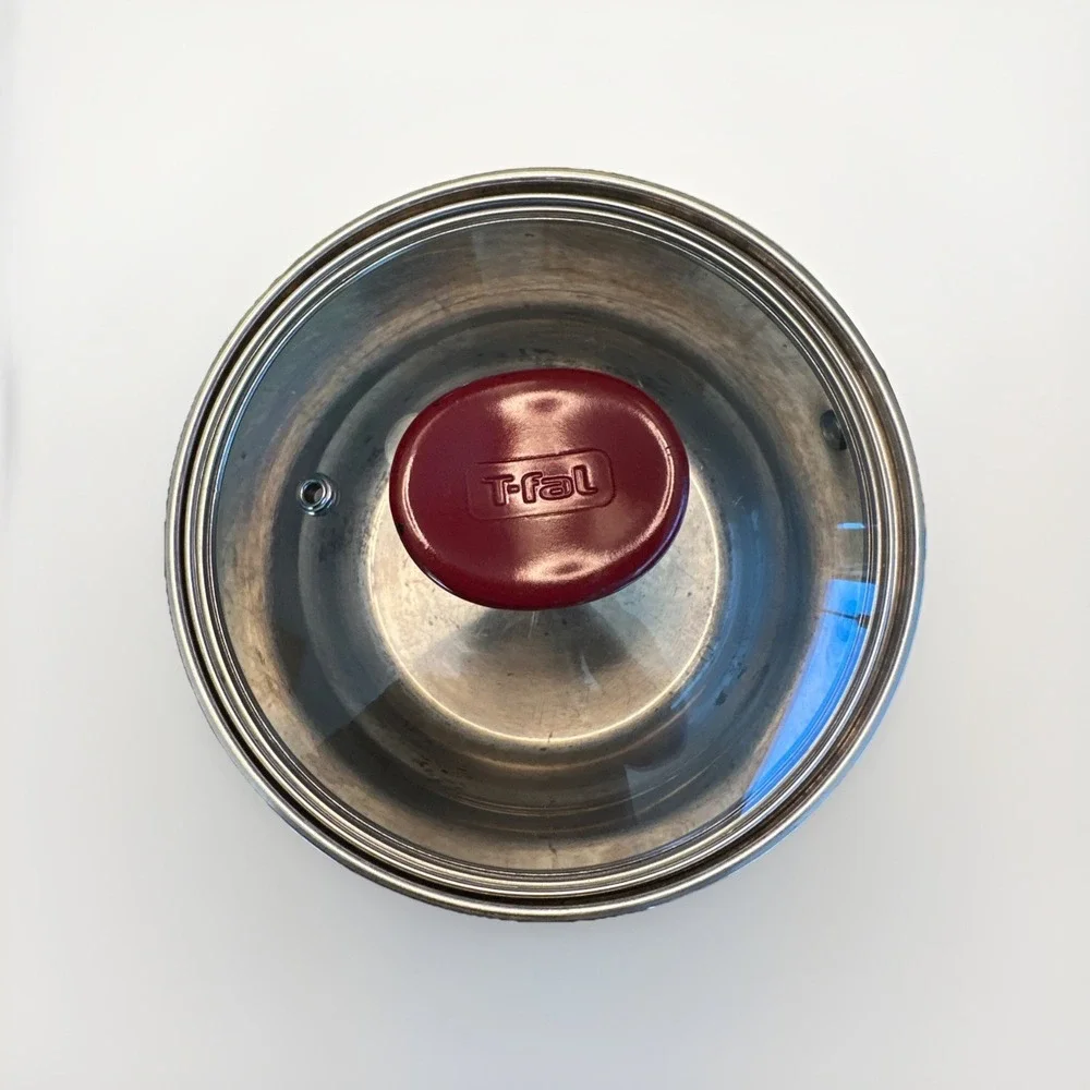 TRAMONTINA 3 QUART Sauce Pan Glass Lid Tri-Clad 18/10 Stainless Steel‎ *read
